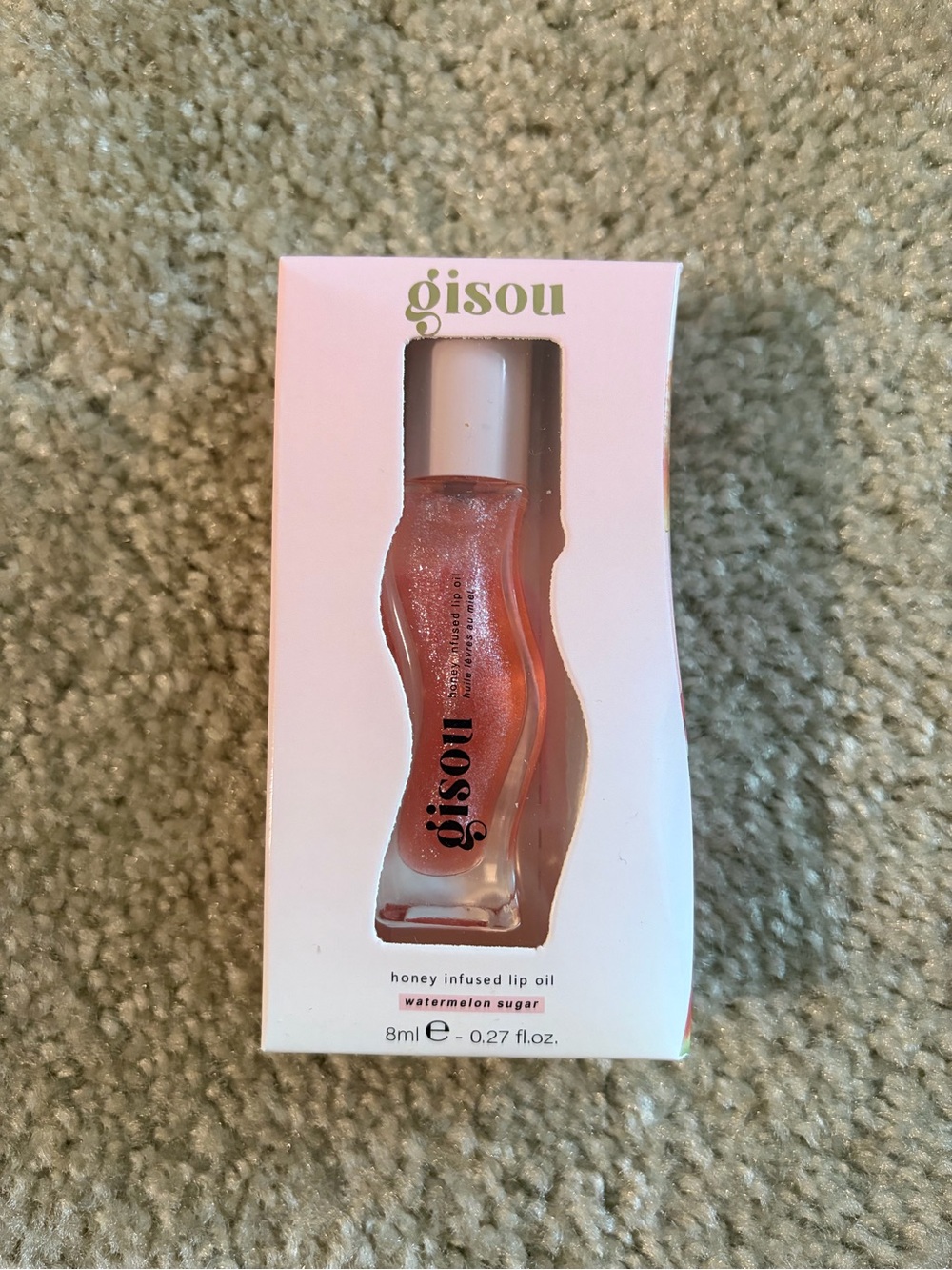 Gisou Honey Infused Lip Oil — watermelon sugar NWT